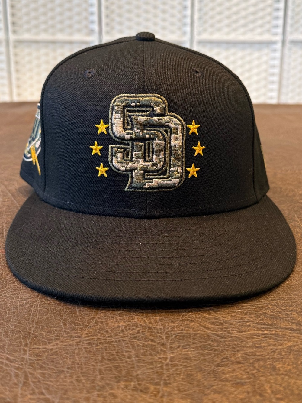 New Era Black San Diego Padres Armed Forces hat